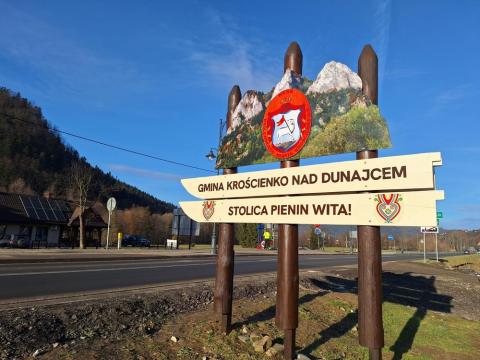 Nowe, odnowione witacze w Krościenku nad Dunajcem!