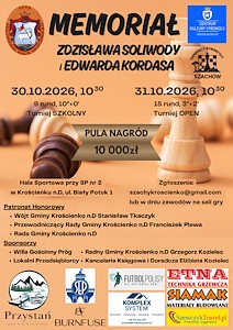 Turniej szachowy - Memoriał Zdzisława Soliwody i Edwarda Kordasa